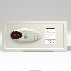 Coffre-fort électronique numérique ignifuge en acier personnalisé pour hôtel et domicile avec serrure à clé, option numérique, vente en gros, modèle SN-1041 - Product Image 1