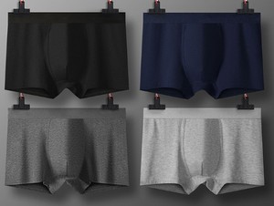 95% algodón 5% Spandex <span class=keywords><strong>bragas</strong></span> cómodas hombres ropa interior Boxer Shorts - Product Image 2