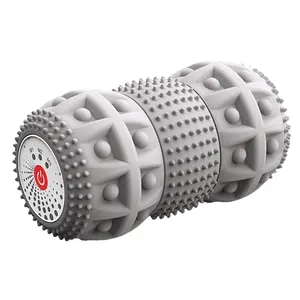 Benutzer definiertes Logo elektrischer Fitness ball vibrierender Erdnussroller-Muskelmassage-Rollerball