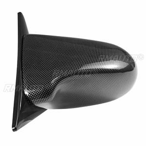 2 Espejos Retrovisores Laterales Manuales Ajustables Tipo Cuchara para Honda Civic Sedán de 4 Puertas 1992-1995 - Product Image 5