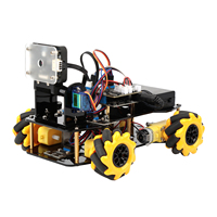 ACEBOTT Kit de Robot Visual con IA para Educación STEM, Aprendizaje Infantil, Programación DIY, Codificación, ESP32, WIFI, APP, Robot 4WD con IA para Arduino