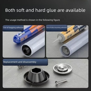 NEOBRISKEN <span class=keywords><strong>Pistolet</strong></span> à colle électrique portable rechargeable en <span class=keywords><strong>silicone</strong></span> <span class=keywords><strong>Pistolet</strong></span> à colle portable alimenté par <span class=keywords><strong>batterie</strong></span> - Product Image 3