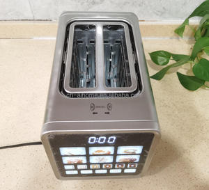 <span class=keywords><strong>Tostadora</strong></span> de 2 Rebanadas con Ranuras Extra Anchas, Control Táctil, 900W, Calentamiento Rápido, Descongelación para Rebanadas Gruesas y Bagels. Modelo Novedad 2026 - Product Image 5