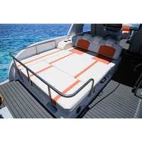 2025 nouveau pas cher poisson croisière fête bateau 12 personnes ponton bateaux grand aluminium loisirs coque pêche Style ponton bateau pour barbecue