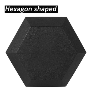 Bán buôn thương mại cao su tráng HEX quả tạ trọng lượng thiết lập 5-100lb cho sức mạnh Đào Tạo - Product Image 3