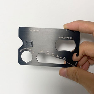 GS, venta al por mayor, abridor de regla de ranura de Chip pequeño, herramienta de Metal de acero inoxidable para tarjeta de crédito, tira Hico, grabado láser, herramienta dura fuerte - Product Image 1