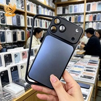 Plaque arrière de téléphone en aluminium : Transformez votre ancien modèle 12, 13, 14, 15, 16 en style Série 17 – Accessoires mobiles
