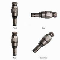 Vanne de décharge hydraulique de qualité OEM 723-40-93801 pour excavatrices PC300-8 PC350-8, pièces de rechange, garantie 1 an