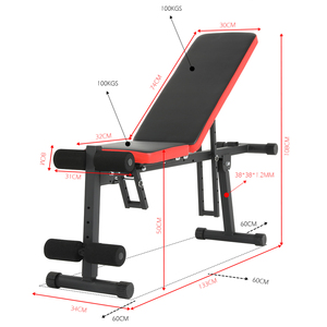 <span class=keywords><strong>Banc</strong></span> de <span class=keywords><strong>musculation</strong></span> en métal moderne pour salle de sport à domicile, équipement de fitness réglable pour la <span class=keywords><strong>musculation</strong></span>, <span class=keywords><strong>pliable</strong></span> et facile à utiliser, unisexe - Product Image 6