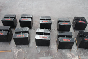 50kg 2t thang máy Tải trọng kiểm tra trọng lượng, gang truy cập trọng lượng cần cẩu - Product Image 3