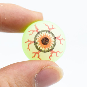 25mm globos oculares brillantes de Halloween bolas hinchables a granel oscuro luminoso juguetes de <span class=keywords><strong>miedo</strong></span> favores de fiesta truco <span class=keywords><strong>juego</strong></span> Terror Props plástico - Product Image 3