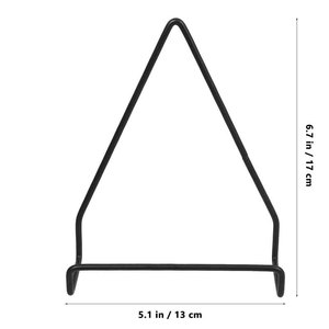 Soporte de almacenamiento para discos de vinilo Masteelf, organizador de 17x13x5cm, soporte negro para álbumes, estante para discos - Product Image 2