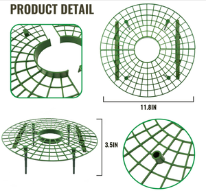 Supports pratiques pour fraises, treillis de jardinage vert, <span class=keywords><strong>support</strong></span> de plantes grimpantes, <span class=keywords><strong>support</strong></span> de fleurs de jardin - Product Image 3