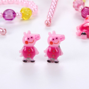 Pinduoduo vendita calda Set 10 pz <span class=keywords><strong>gioielli</strong></span> moda bambini imitazione perla cartone animato per bambine regalo stallo <span class=keywords><strong>gioielli</strong></span> - Product Image 3