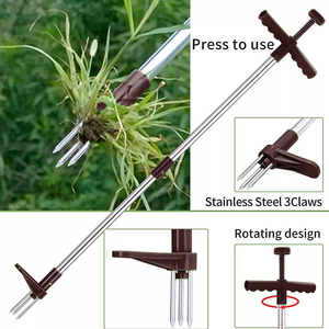 Winslow & Ross diserbo da giardino stand up estrattore di erbacce trapano manico lungo rimozione di erbacce da <span class=keywords><strong>prato</strong></span> con artiglio in acciaio inossidabile - Product Image 6