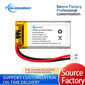 Batterie polymère lithium-ion Blusenergy 3.7V 500mAh Blus902530 pour l'électronique grand public - Product Image 4