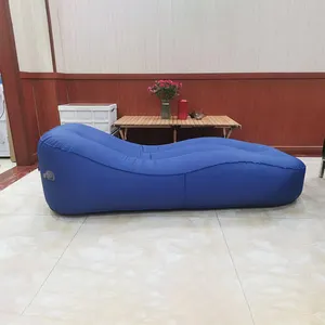 Verkauf von Camping Beach Aufblasbares Bett Tragbare Outdoor Lazy Bag Schnelle aufblasbare Luft Sofa Schlaf liege