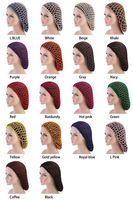 Filet à cheveux de 28 cm pour femmes, en maille douce de rayonne tricotée au crochet, pour dormir, couvre-cheveux pour boucles longues ou courtes, accessoires