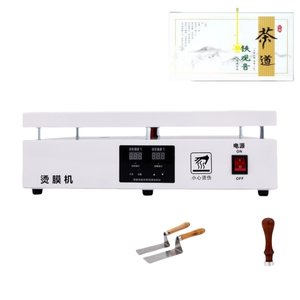 Machine d'emballage thermoscellante électrique semi-automatique portable à haute efficacité pour film rétractable en BOPP, cellophane, boîte cadeau de parfum - Product Image 6