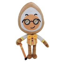 HECION Nouveauté Bassie Yatta Cocoa Blot Eggson Flyte Anime Game Merchandise Peluche Jouet Poupée pour les fans