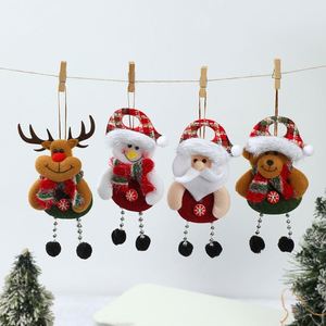 Décorations de Noël, petits pendentifs Père Noël, accessoires pour arbre de Noël, petits pendentifs en tissu, cadeaux pour enfants - Product Image 5