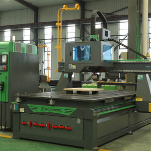 Machine de fraisage CNC professionnelle 1325 pour la fabrication sur mesure d'armoires de cuisine et de placards avec système de serrage par aspiration - Product Image 2