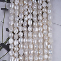 Grande promotion Perles baroques naturelles de qualité AA 7-8 mm de couleur naturelle pour le bricolage
