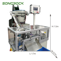 Machine professionnelle Songrock à insertion horizontale de tubes pour pompes à lotion automatiques droite/gauche, haute efficacité, vente directe usine