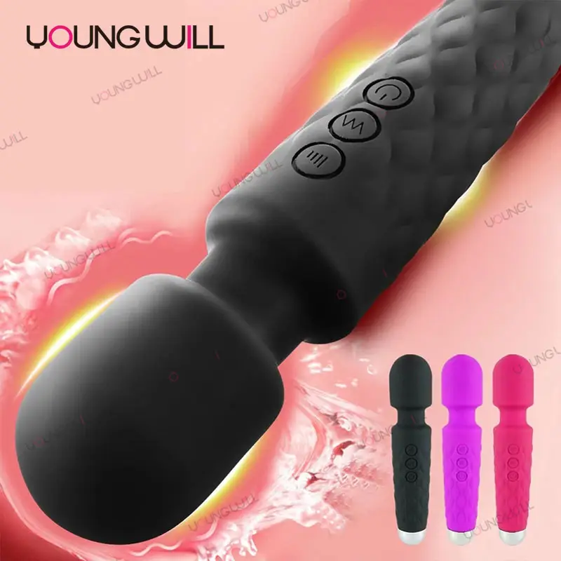 2021 kuat AV tongkat getar Vagina klitoris Stimulator Vibrator G Spot Masturbator AV vibrator mainan seks untuk wanita