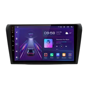 Junsun V1Pro AI Voice 2 din Android Auto Rádio de Carro para Mazda 3 bk maxx axel 2004-2013 2007 Carplay Multimédia GPS 2din autoradio