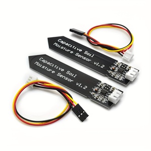 Módulo Sensor Capacitivo de Humedad del Suelo de Amplio Rango de Voltaje con Cable, Detección de Humedad para Riego de Jardín DIY, Monitoreo de Plantas - Product Image 1
