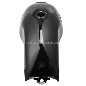 <span class=keywords><strong>ราคา</strong></span>ดีสีดำสแตนเลสเหล็ก 10L 2.6 แกลลอน CB400 XJR400 Cafe RACER รถจักรยานยนต์ถังน้ำมันเชื้อเพลิงถังสำหรับ MOJAVE <span class=keywords><strong>750</strong></span> - Product Image 3