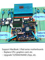 Station de chauffage BGA SoFix S-BGN2 Mini pour la réparation de la carte mère, du processeur et du GPU des ordinateurs portables MacBook/iPad/Windows