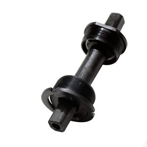 JOYSUN Ensemble d'<span class=keywords><strong>axe</strong></span> central 3S en acier noir avec coupelles et jeu de bielles pour pièces de vélo - Product Image 4