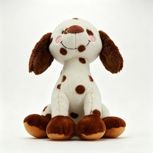 Peluche de perro dámileno personalizado, peluche de perro con orejas caídas - Product Image 5