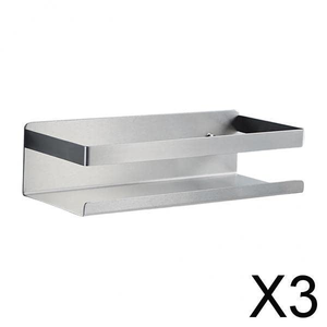 Étagère de Douche Auto-Adhésive en Acier Inoxydable 304, Support de Shampoing pour Salle de Bain - Product Image 2