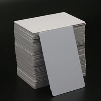 Carte PVC blanche SUNLAN NFC, imprimable recto-verso, format carte de crédit 85,5*54 mm, imprimable par jet d'encre et sublimation, carte vierge