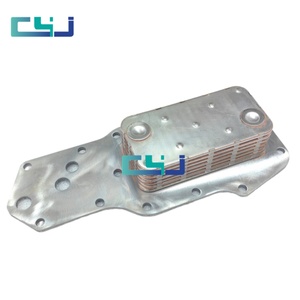 Núcleo del Enfriador de Aceite 3975818 para Motores ISBE ISDE QSB5.9 QSB6.7 6D107, Enfriador de Aceite 3975818, Piezas de Maquinaria de Construcción - Product Image 4