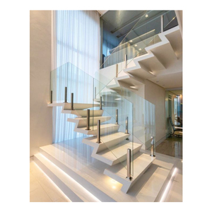 Balustrades et rampes d'<span class=keywords><strong>escalier</strong></span>/balcon en verre trempé Spigot, conception de rampes d'<span class=keywords><strong>escalier</strong></span> <span class=keywords><strong>pour</strong></span> projet - Product Image 3