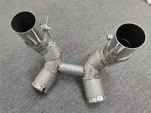 Kit de carrosserie pour McLaren 540C 570S 570GT modification 600LT point d'échappement en alliage de titane pour rendre le <span class=keywords><strong>bruit</strong></span> et la flamme plus intenses - Product Image 3