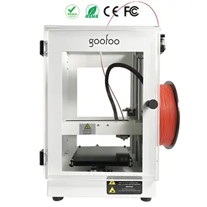 FDM Printer 3D Mini 2024 Upgrade 3D Printer 3D Printing disediakan otomatis mesin cetak 3d untuk dijual warna tunggal kartu TF 7.9