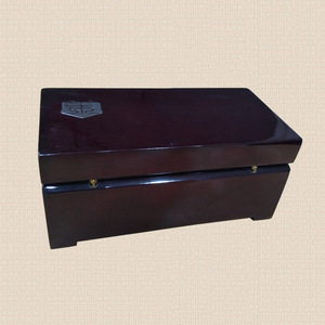 Wooden <b>Watch</b> Box Lacquered Solid Wood 18x8x8cm Rectangle Claret Color Tea Gift Packaging <b>Case</b> - Product Image 3