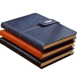 Ensemble Cadeau de Carnet d'Affaires en Cuir Xiaomi Huawei Gree Midea avec Reliure Sans Fil, Personnalisation par Gaufrage et Impression, Promotion Bureau - Product Image 3