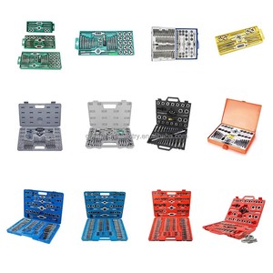 <span class=keywords><strong>40pcs</strong></span> tap & Die dụng cụ cầm tay thiết lập Metric công cụ chuyên nghiệp <span class=keywords><strong>Kit</strong></span> Set - Product Image 5