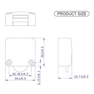 Interruptor de presión para puerta de latón y plástico, botón de Control de luz normalmente cerrado para muebles, armario, iluminación de armario, 2A, 250V, 2A, 2A - Product Image 2