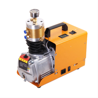Kompresor Udara Portabel Tekanan Tinggi 220V AC untuk Menyelam, Pompa Pcp 4500 psi