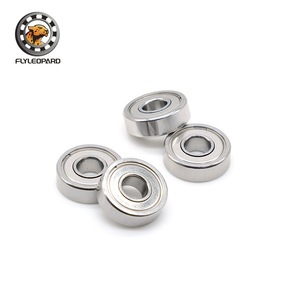 Rodamiento de Bolas de Acero Inoxidable en Miniatura Flyleopard S626ZZ 6x19x6mm ABEC-7, Rodamiento Rígido de Bolas, No Magnético, Métrico - Product Image 2