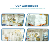 Sac en plastique personnalisé Zhongsheng, résistant à l'humidité, imprimé PET+VMPET+PE, pour emballage de t-shirts/vêtements, avec fermeture à glissière, impression en gravure