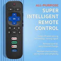Control Remoto de Repuesto para Roku TV, Compatible con TCL Roku/Hisense Roku/Philips, con Función de YouTube