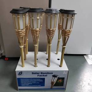 <span class=keywords><strong>2025</strong></span> ngoài trời Vườn LED năng lượng mặt trời nến tre Ngọn Đuốc Đèn đường bài đèn với ngọn lửa nhấp nháy nhảy múa vườn đèn lồng đèn - Product Image 3